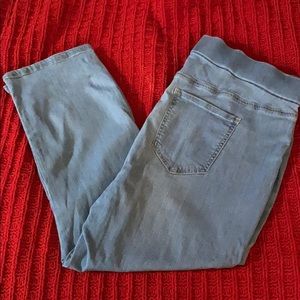 Light Blue Crop Denim